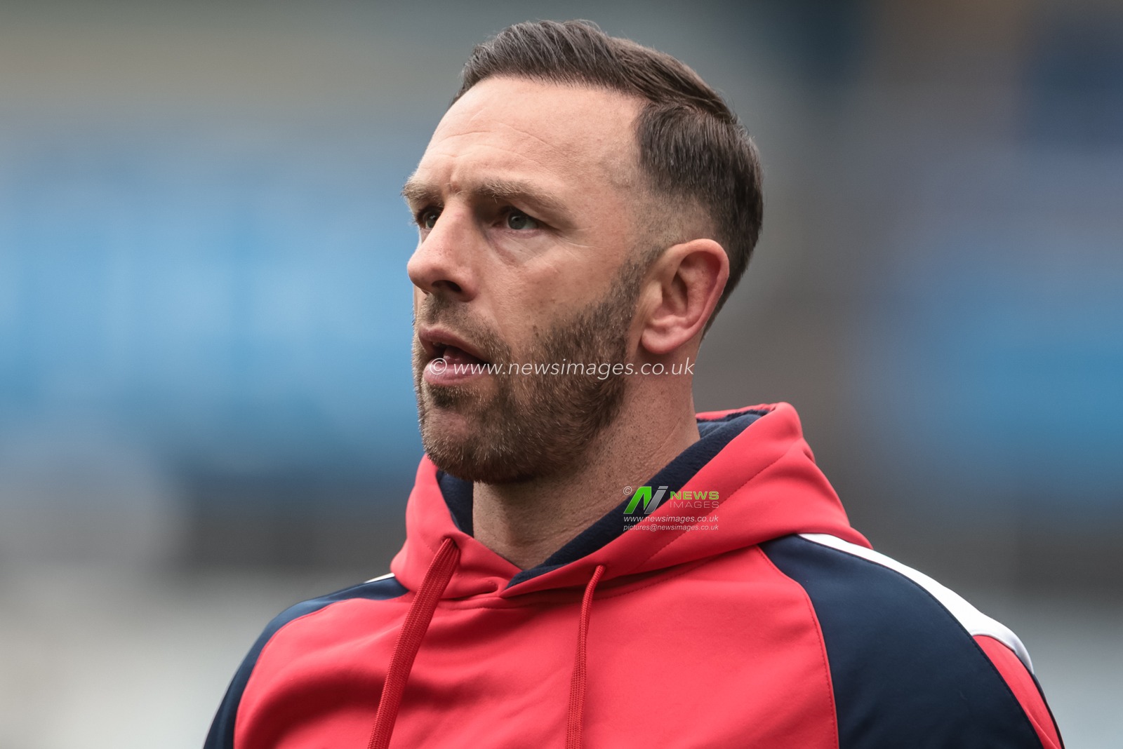 Luke Gale Hull KR assistant coach in the pre-game warm up during the Betfred Super League Round 4 match Huddersfield Giants vs Hull KR at Accu Stadium, Huddersfield, United Kingdom on 08 March 2026

(Photo by Mark Cosgrove/News Images)