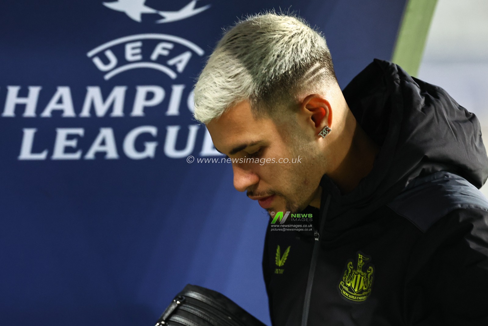 Amadou Diallo #49 of Newcastle United during the UEFA Champions League match Newcastle United vs AC Milan at St. James's Park, Newcastle, United Kingdom, 13th December 2023

(Photo by Mark Cosgrove/News Images)