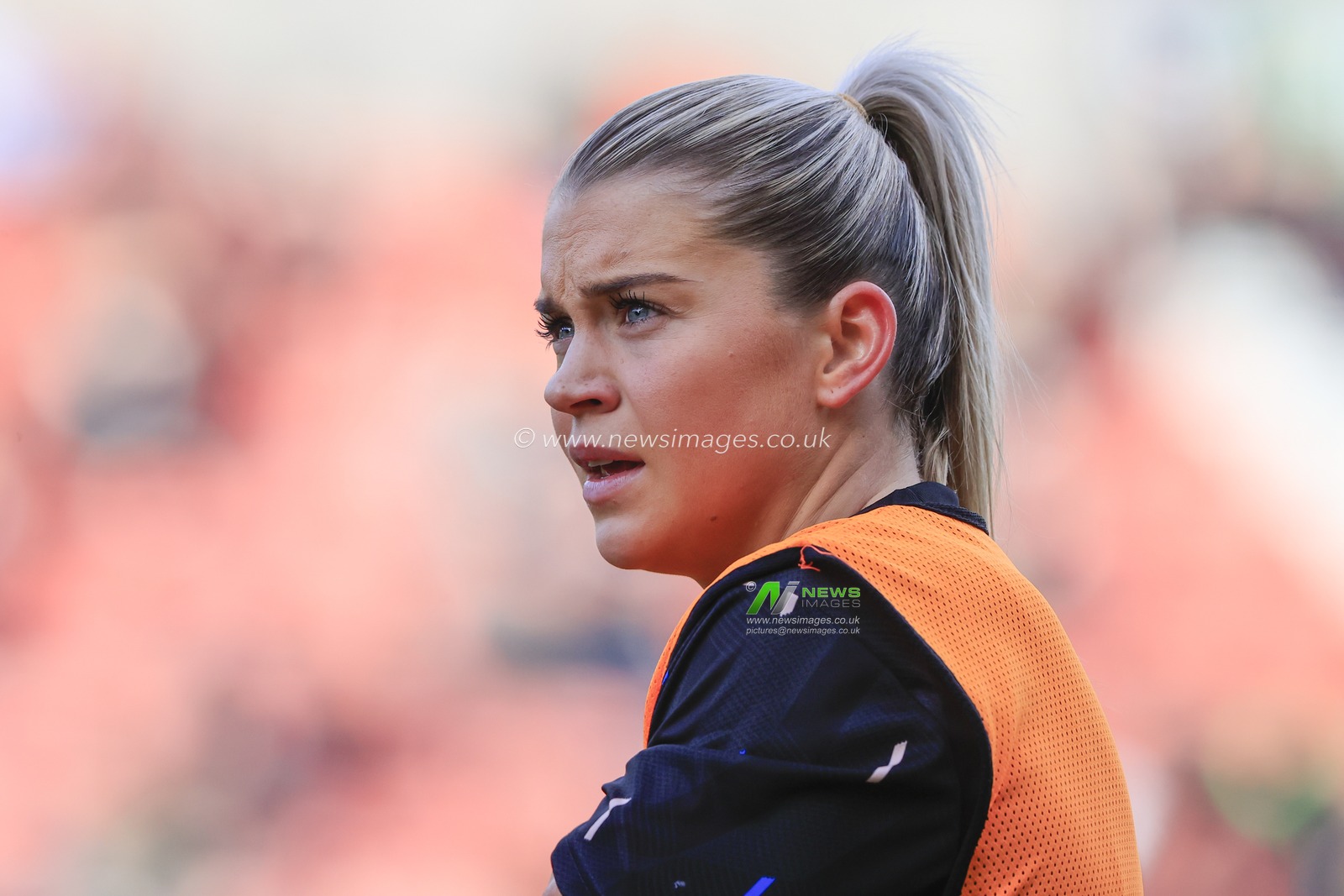 Alessia Russo #23 of Manchester United ahead of the The FA Women's Super League match Manchester United Women vs Everton Women at Leigh Sports Village, Leigh, United Kingdom, 5th February 2023

(Photo by Conor Molloy/News Images)