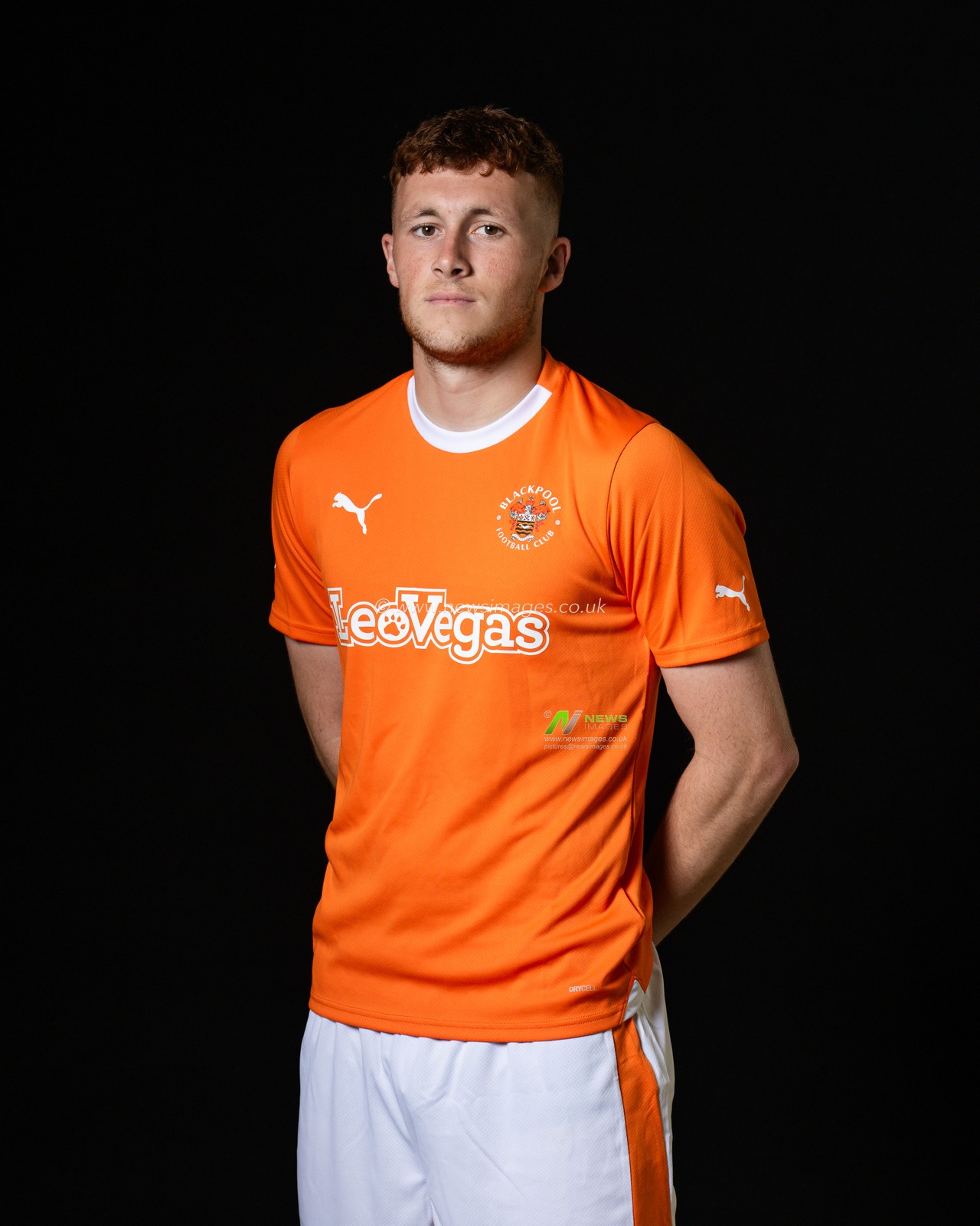Blackpool Squad Headshots at Bloomfield Road, Blackpool, United Kingdom, 27th July 2023

(Photo by Craig Thomas/News Images)