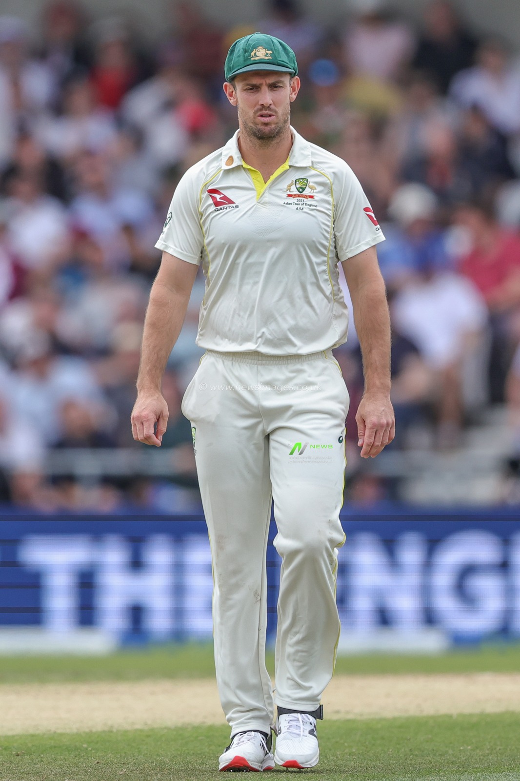 Mitchell Marsh of Australia during the LV= Insurance Ashes Third Test Series Day 4 England vs Australia at Headingley Stadium, Leeds, United Kingdom, 9th July 2023

(Photo by Mark Cosgrove/News Images)