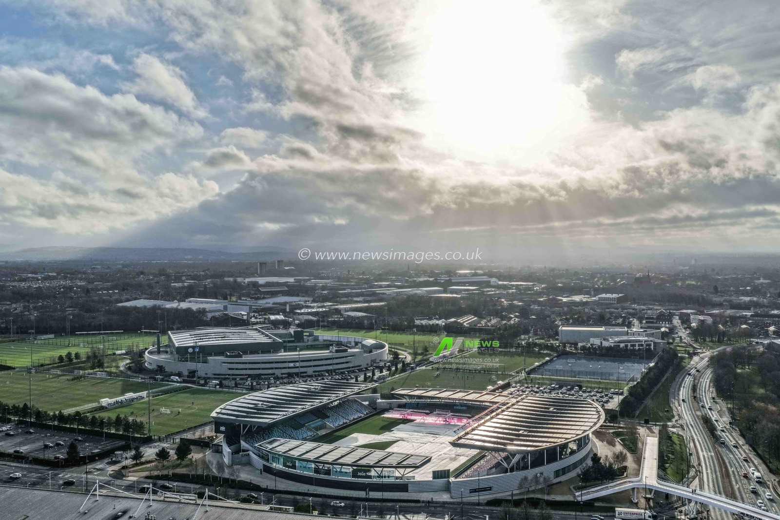 Etihad Campus and the Joie Stadium Manchester City’s training facility during the Premier League match Manchester City vs Wolverhampton Wanderers at Etihad, Manchester, United Kingdom on 24 January 2026

(Photo by Mark Cosgrove/News Images)