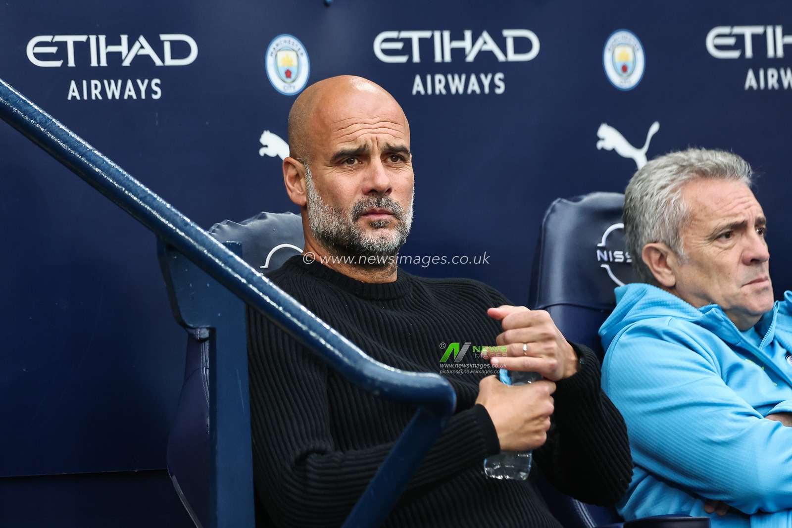 Pep Guardiola manager of Manchester City, ahead of the Premier League match Manchester City vs Arsenal at Etihad Stadium, Manchester, United Kingdom, 22nd September 2024

(Photo by Mark Cosgrove/News Images)