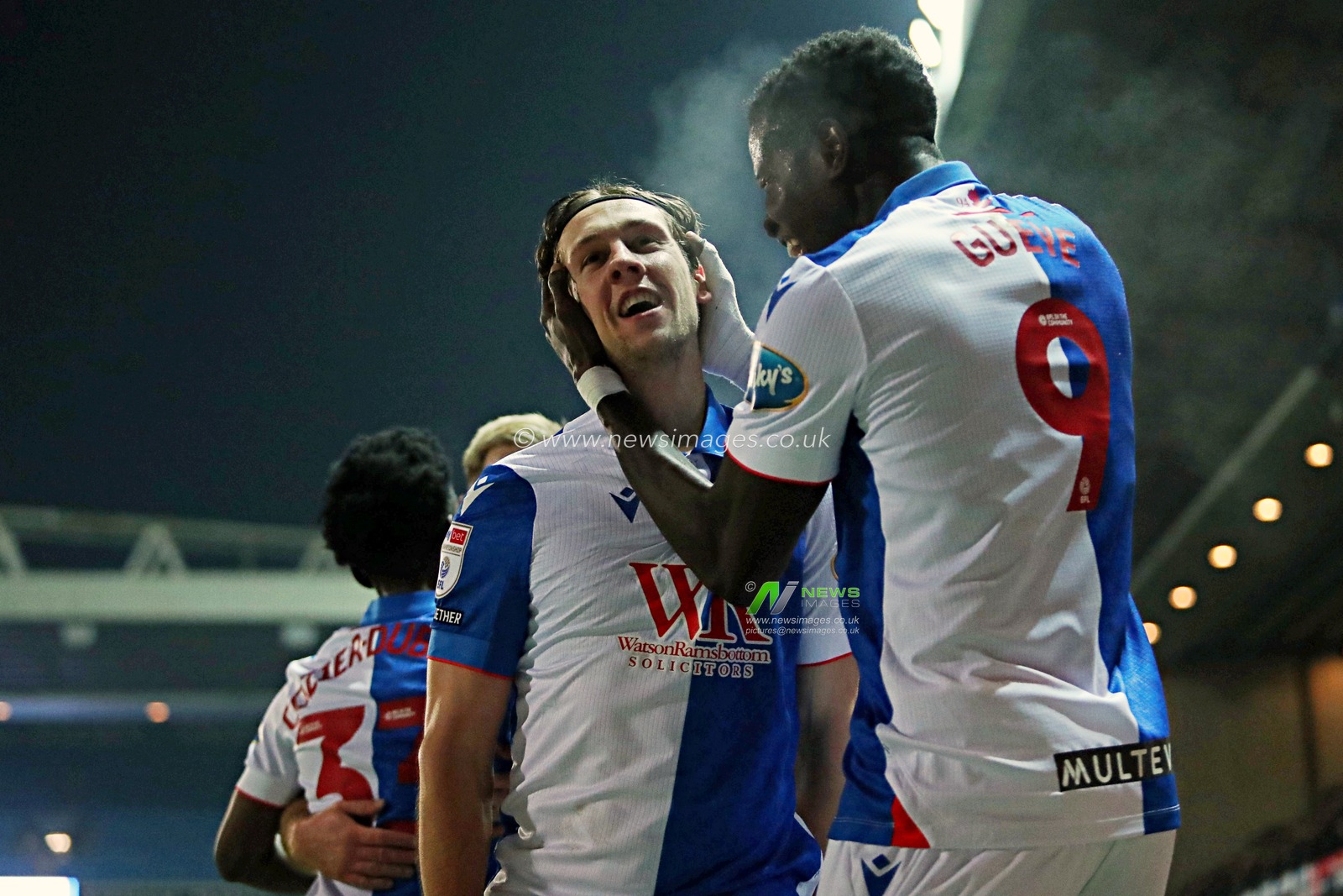 Callum Brittain of Blackburn Rovers celebrates his goal during the Sky Bet Championship match Blackburn Rovers vs Portsmouth at Ewood Park, Blackburn, United Kingdom, 15th January 2025

(Photo by Sam Eaden/News Images)