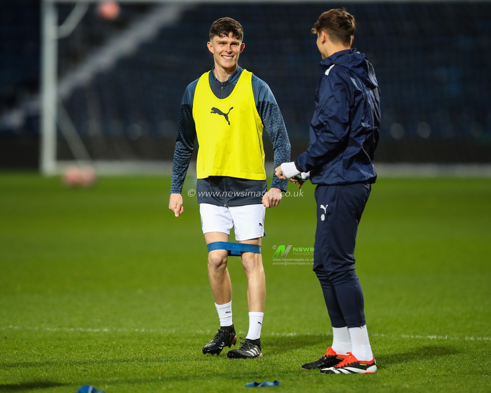 Matt Richards of West Bromwich Albion during the pre-game warm up ahead of the Premier League 2 U23 match West Bromwich Albion vs Manchester United at The Hawthorns, West Bromwich, United Kingdom, 18th March 2024

(Photo by Gareth Evans/News Images)