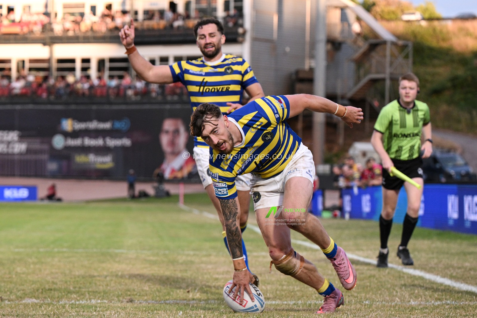 Betfred Super League round 22 Bradford Bulls v Warrington Wolves