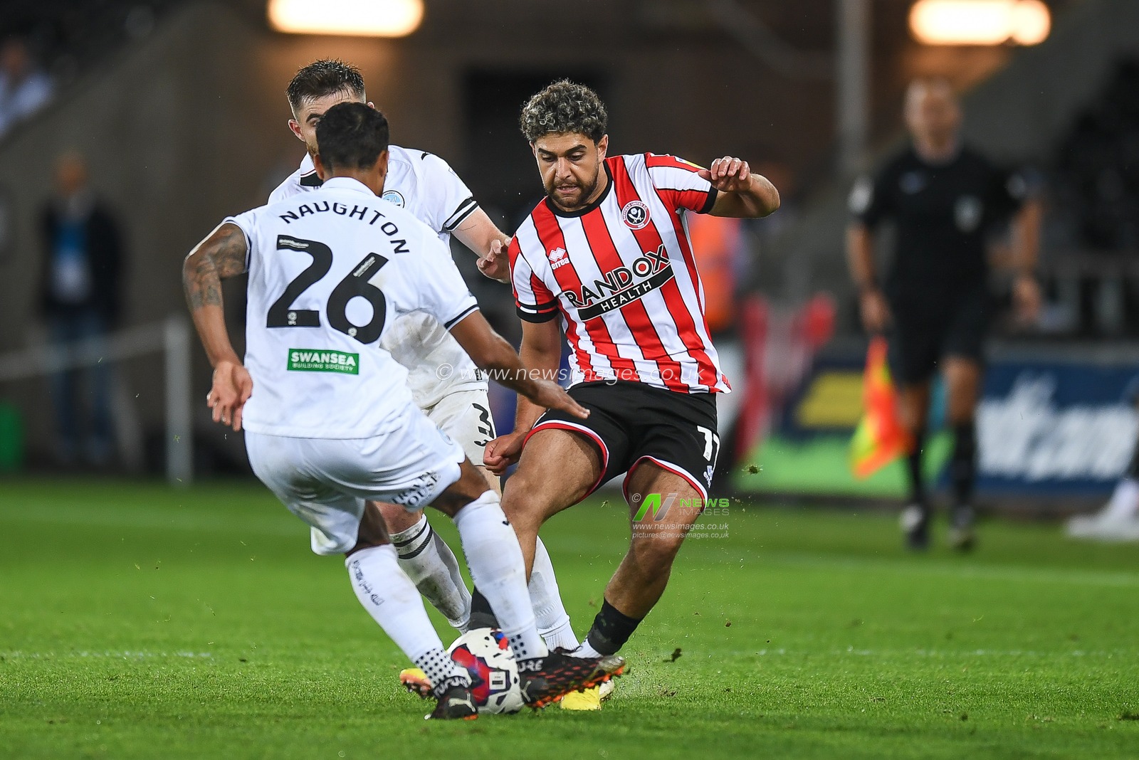 Reda Khadra #11 of Sheffield United during the Sky Bet Championship match Swansea City vs Sheffield United at Swansea.com Stadium, Swansea, United Kingdom, 13th September 2022

(Photo by Mike Jones/News Images)