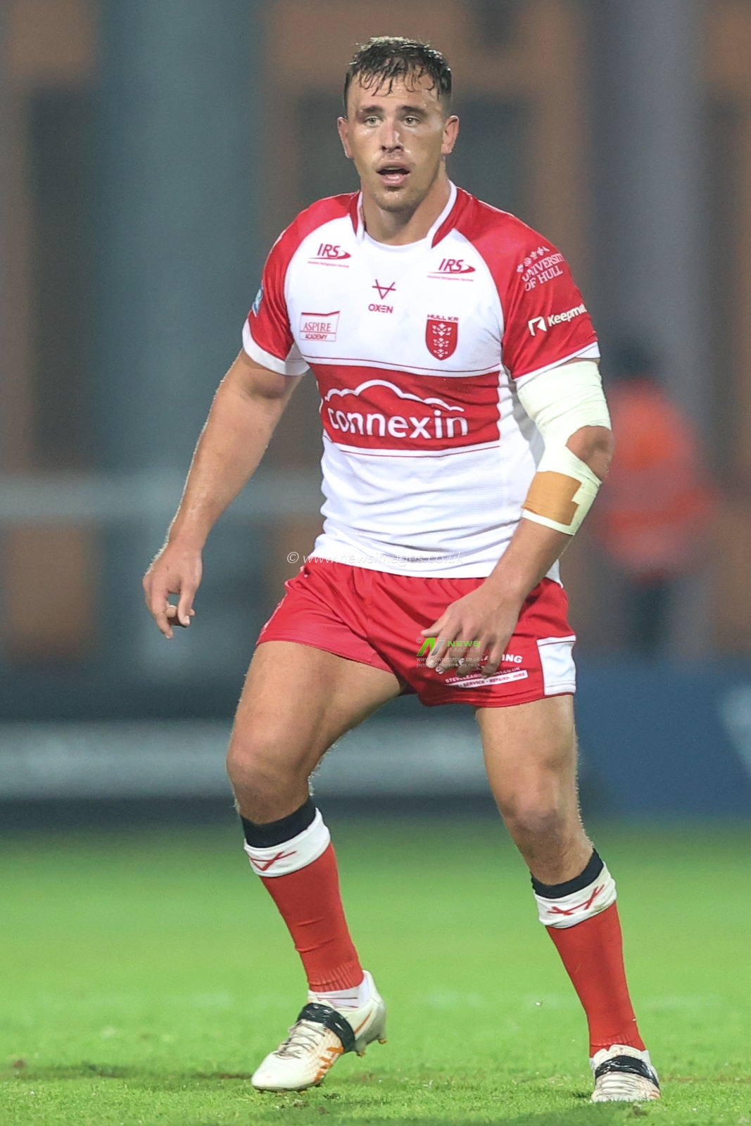 Jai Whitbread of Hull KR during the Betfred Super League Round 27 match Hull KR vs Leeds Rhinos at Sewell Group Craven Park, Kingston upon Hull, United Kingdom, 20th September 2024

(Photo by Alfie Cosgrove/News Images)