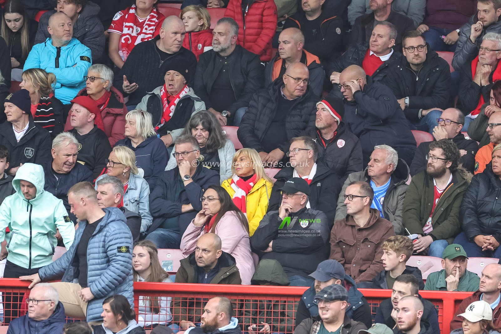 Barnsley fans during the Sky Bet League 1 match Leyton Orient vs Barnsley at Matchroom Stadium, London, United Kingdom, 21st October 2023

(Photo by Mark Cosgrove/News Images)