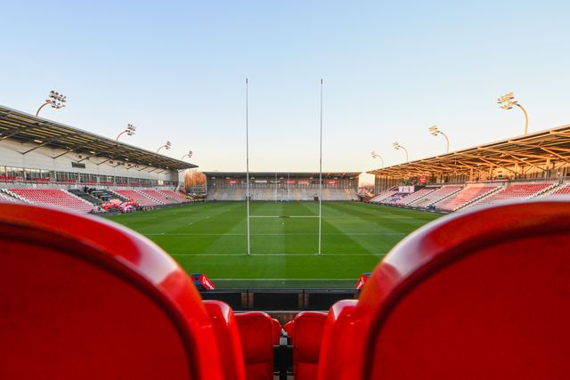 Betfred Super League Round 3 Leigh Leopards v Catalans Dragons