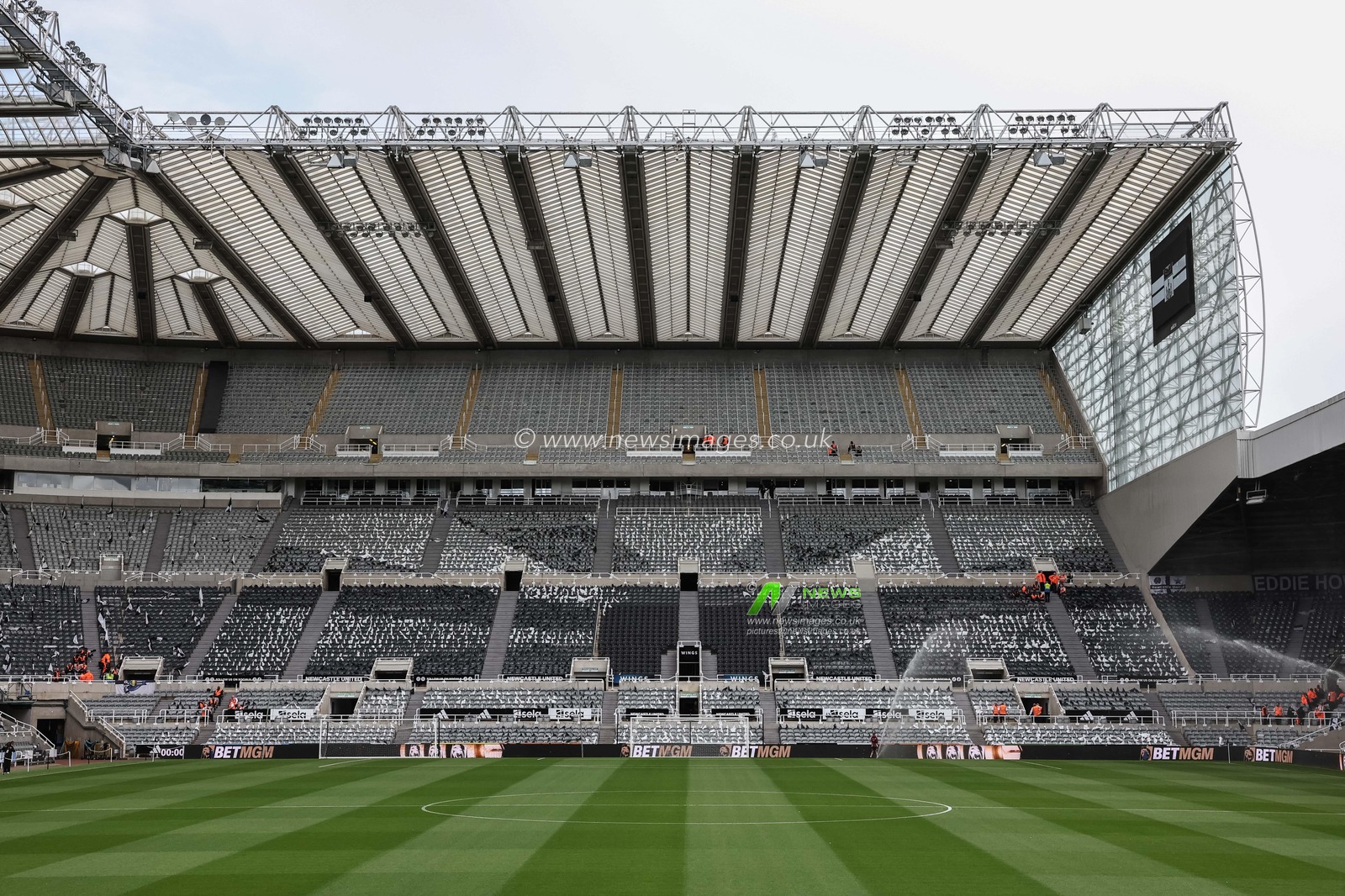 A general view of St James’ park during the Premier League match Newcastle United vs Everton at St. James's Park, Newcastle, United Kingdom, 25th May 2025

(Photo by Mark Cosgrove/News Images)