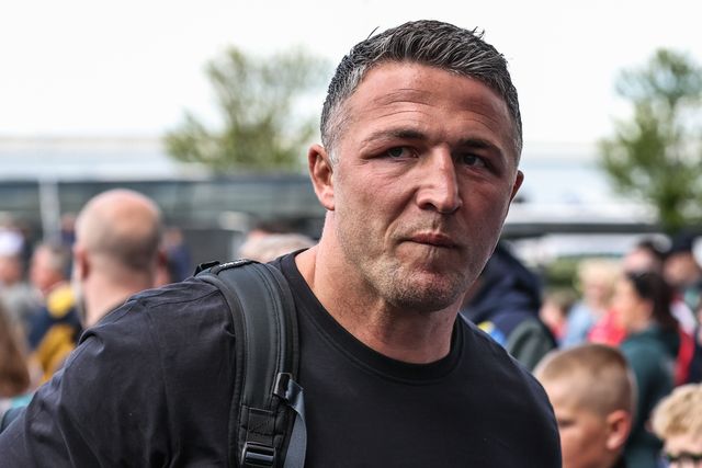 Sam Burgess manager of Warrington arrives during the Betfred Challenge Cup Semi-Finals match Warrington Wolves vs Hull KR at Eco-Power Stadium, Doncaster, United Kingdom on 10 May 2026

(Photo by Alfie Cosgrove/News Images)