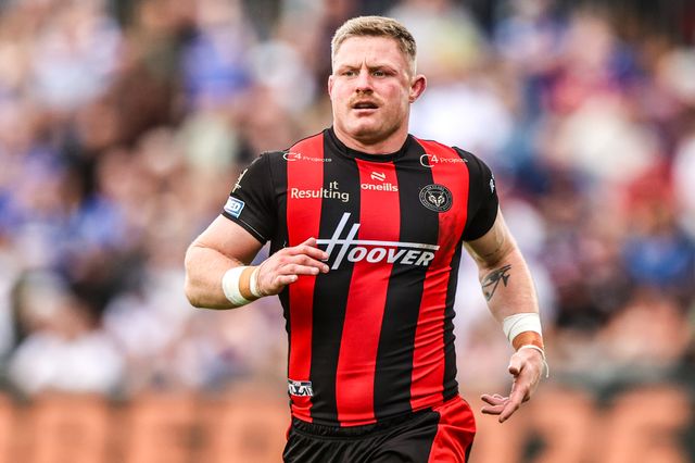 Luke Yates of Warrington Wolves during the Betfred Super League round 26 match Wakefield Trinity vs Warrington Wolves at DIY Kitchens Stadium, Wakefield, United Kingdom on 05 September 2026

(Photo by Alfie Cosgrove/News Images)