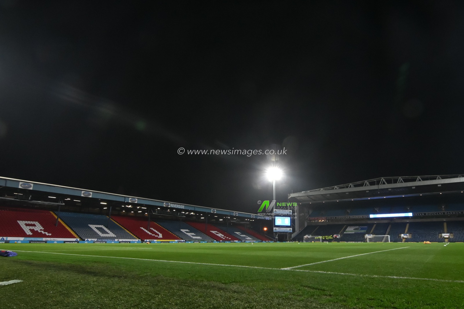 A general view of Ewood Park ahead of the Sky Bet Championship match Blackburn Rovers vs Stoke City at Ewood Park, Blackburn, United Kingdom, 6th November 2024

(Photo by Cody Froggatt/News Images)