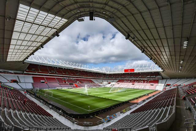 A general view of Stadium of Light ahead of the Premier League match Sunderland vs Tottenham Hotspur at Stadium Of Light, Sunderland, United Kingdom on 12 April 2026

(Photo by Alfie Cosgrove/News Images)