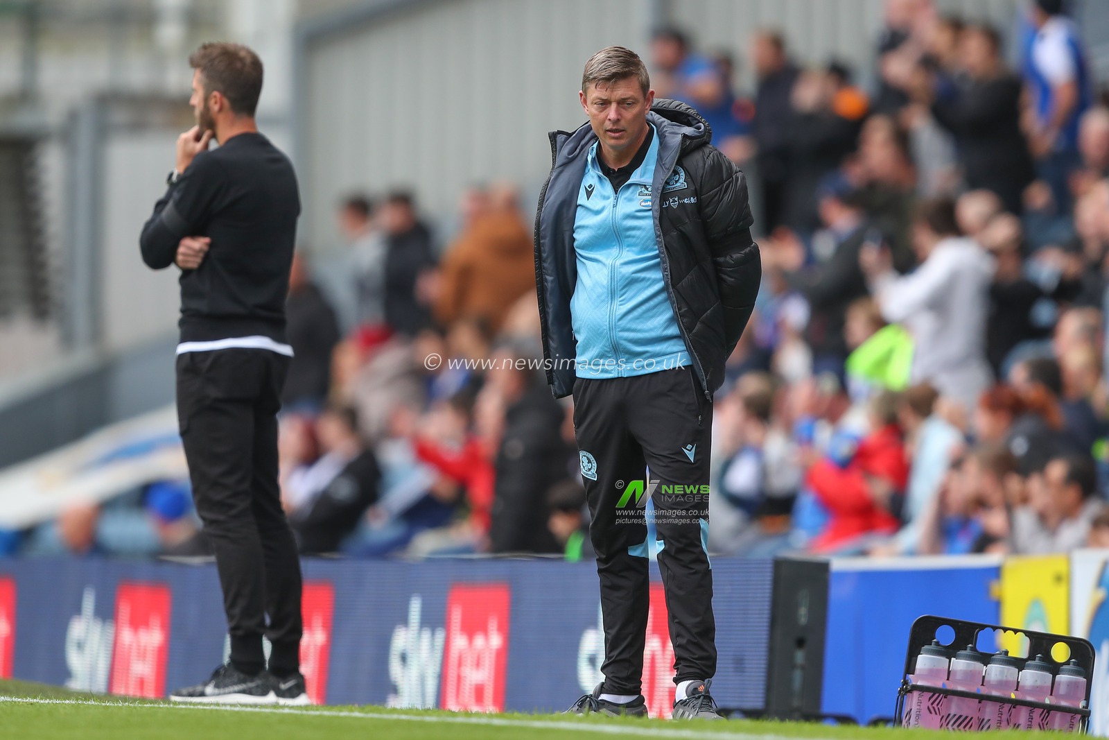 Jon Dahl Tomasson manager of Blackburn Rovers reacts to a missed chance during the Sky Bet Championship match Blackburn Rovers vs Middlesbrough at Ewood Park, Blackburn, United Kingdom, 16th September 2023

(Photo by Gareth Evans/News Images)