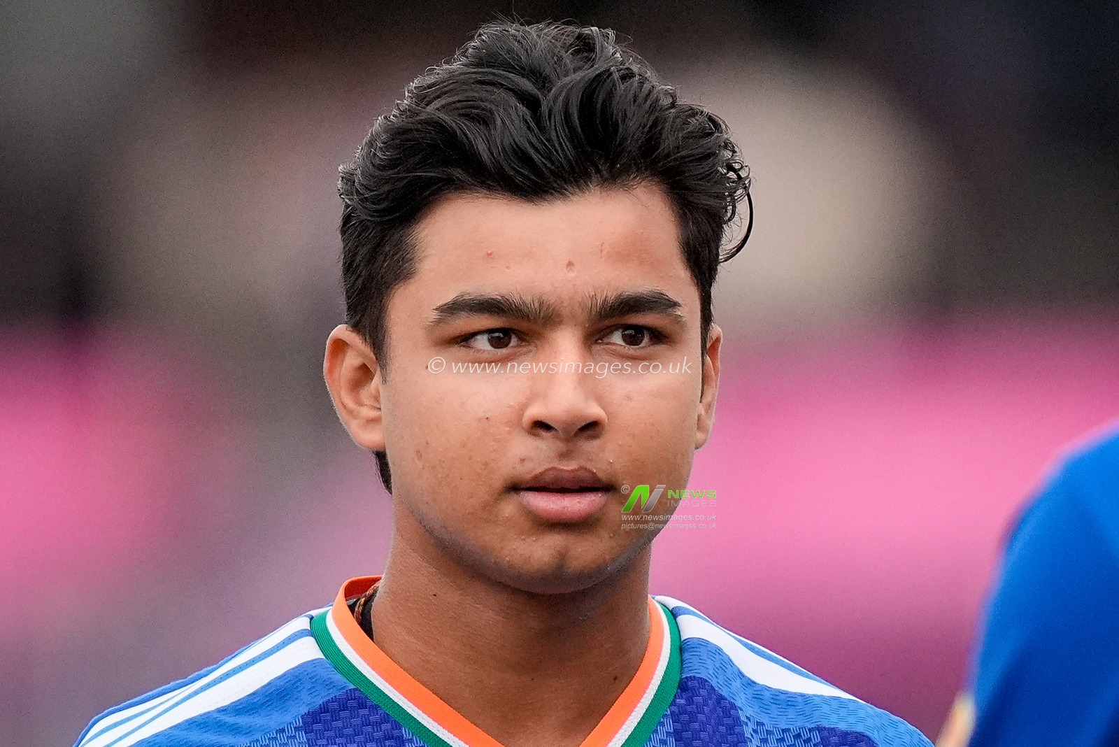 Vaibhav Sooryavanshi of India at the end of the match during the Second Vitality T20 International match England vs India at Old Trafford, Manchester, United Kingdom on 04 July 2026

(Photo by Maynard Manyowa/News Images)