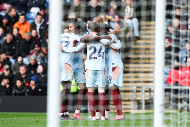 Igor Thiago of Brentford celebrates his goal to make it 0-2 during the Premier League match Burnley vs Brentford at Turf Moor, Burnley, United Kingdom on 28 February 2026

(Photo by Jorge Horsted/News Images)
