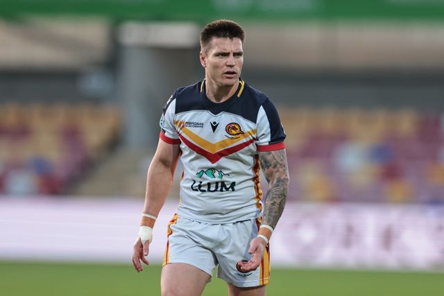 Zac Lipowicz of Catalans Dragons during the Betfred Super League round 12 match York Knights vs Catalans Dragons at LNER Community Stadium, York, United Kingdom on 23 May 2026

(Photo by Mark Cosgrove/News Images)