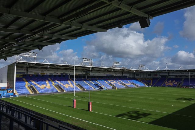 A general view of The Halliwell Jones Stadium during the Betfred Challenge Cup round 4 match Goole Vikings vs Warrington Wolves at The Halliwell Jones Stadium, Warrington, United Kingdom on 14 March 2026

(Photo by Mark Cosgrove/News Images)