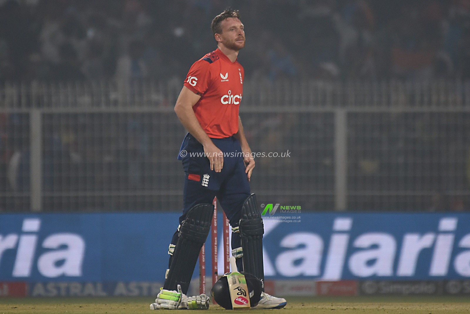 England's captain Jos Buttler  during the first T20 cricket match between India and England at Eden Gardens in Kolkata, India, Wednesday, Jan. 22, 2025.Pictures by Debajyoti Chakraborty.(Photo: Debajyoti Chakraborty/News Images)
