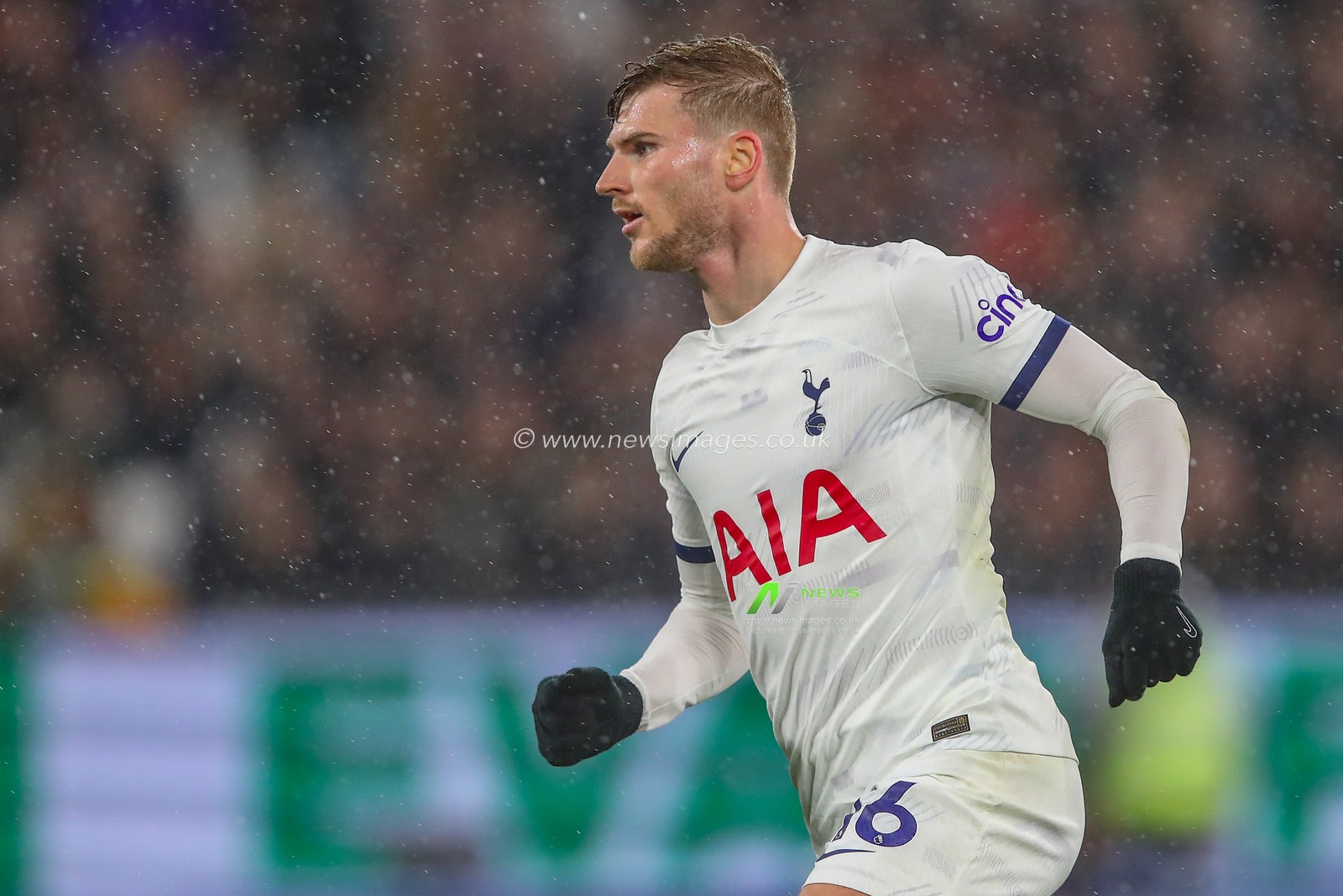 Timo Werner of Tottenham Hotspur during the Premier League match West Ham United vs Tottenham Hotspur at London Stadium, London, United Kingdom, 2nd April 2024

(Photo by Gareth Evans/News Images)