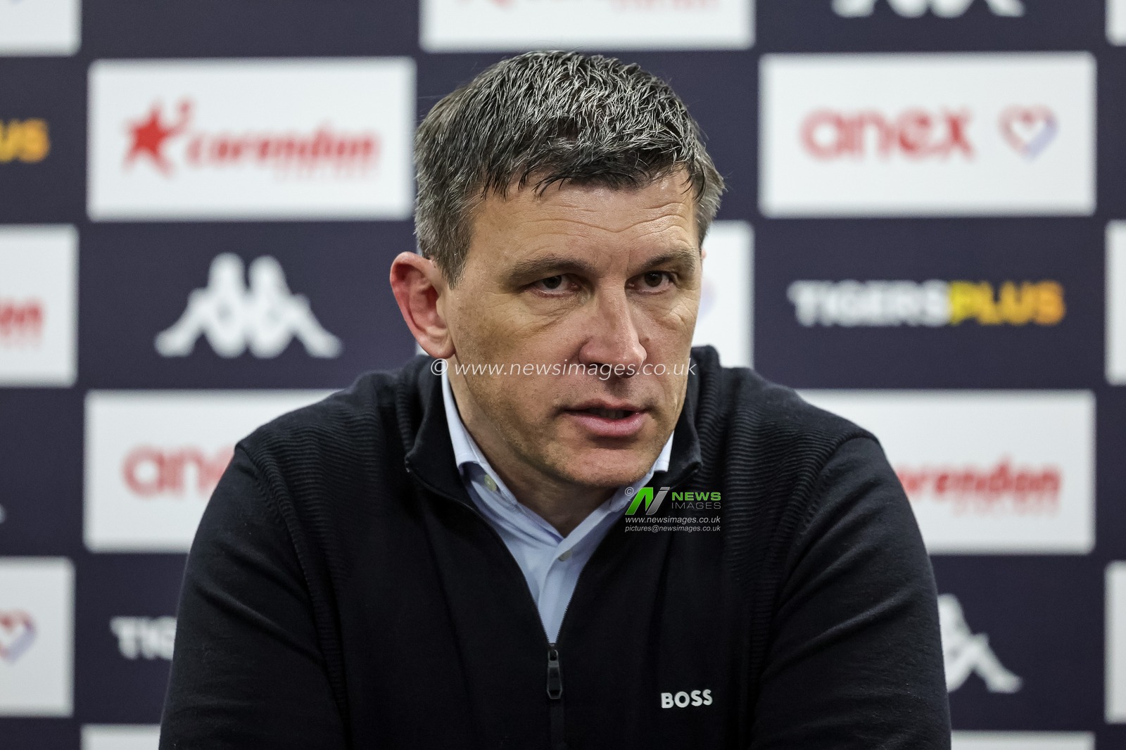 Sergej Jakirovi manager of Hull City speaks in the post match press conference during the Sky Bet Championship match Hull City vs Coventry City at MKM Stadium, Hull, United Kingdom on 06 April 2026

(Photo by Mark Cosgrove/News Images)