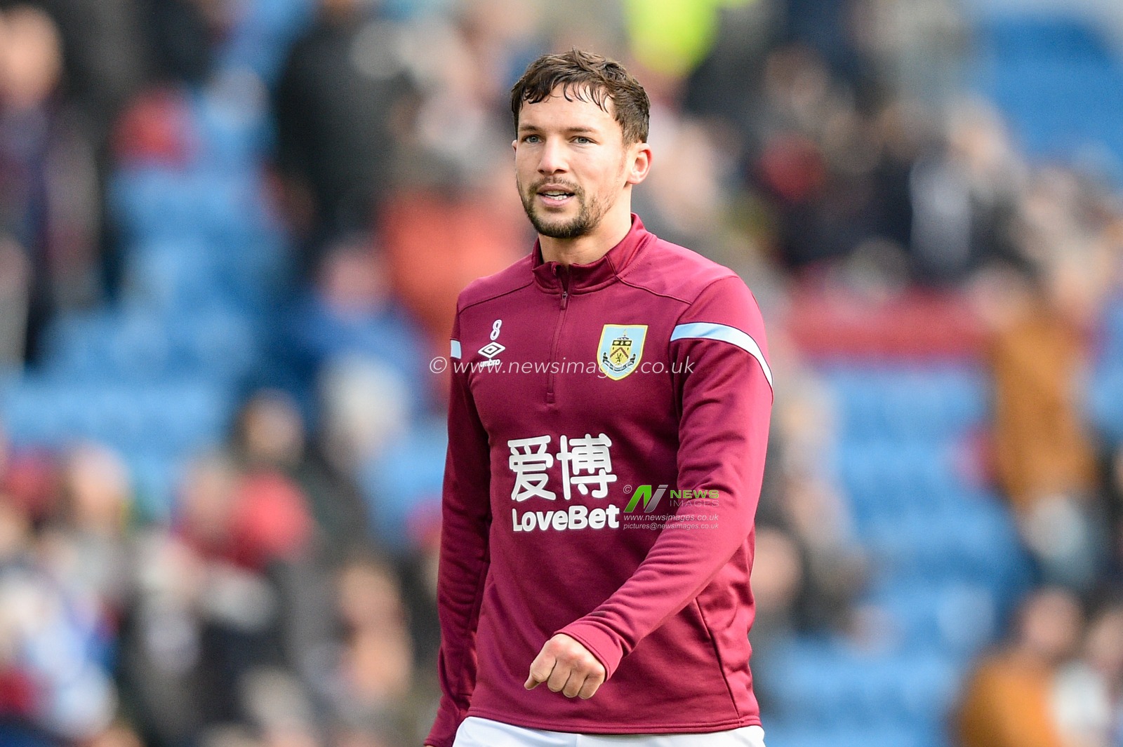 1st January 2020, Turf Moor, Burnley, England; Premier League, Burnley v Aston Villa : Danny Drinkwater (8) of Burnley before the game

Credit: Richard Long/News Images