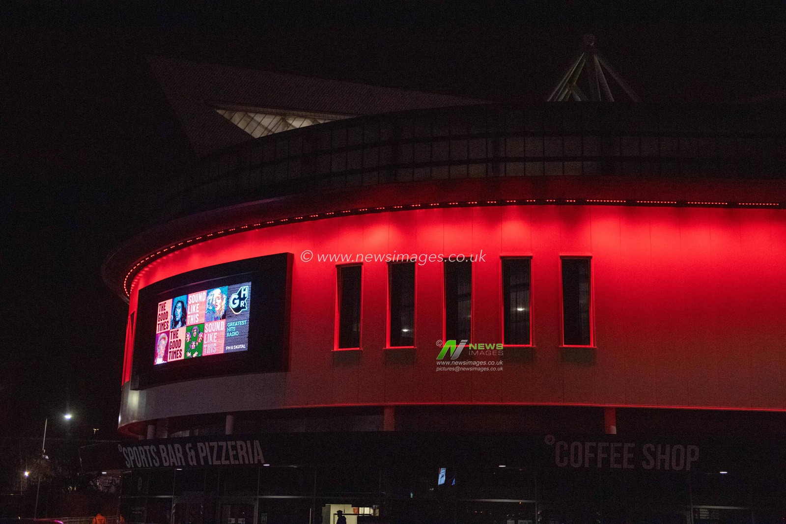 General Night photo of Ashton Gate