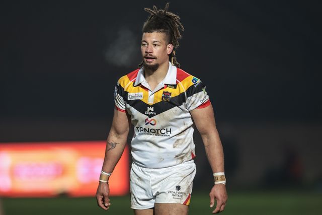 Guy Armitage of Bradford Bulls during the Betfred Super League Round 5 match Bradford Bulls vs Huddersfield Giants at Odsal Stadium, Bradford, United Kingdom on 20 March 2026

(Photo by Mark Cosgrove/News Images)