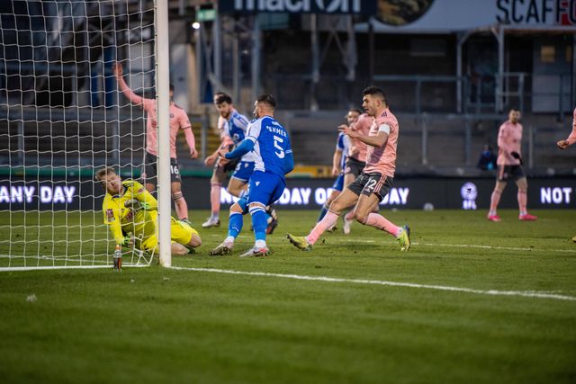 Emirates FA Cup 3rd Round Bristol Rovers v Sheffield United