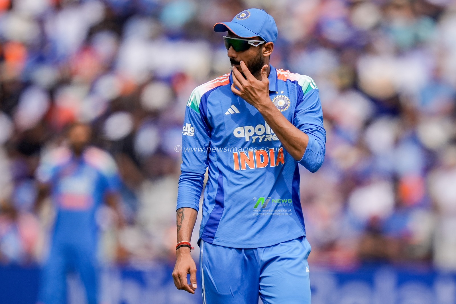 Axar Patel of India during the 1st Metro Bank ODI match England vs India at Edgbaston, Birmingham, United Kingdom on 14 July 2026

(Photo by Maynard Manyowa/News Images)