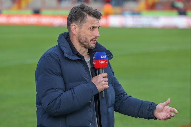 Jon Wilkin during a live broadcast during the Betfred Super League Round 9 match Hull KR vs Wigan Warriors at Sewell Group Craven Park, Kingston upon Hull, United Kingdom, 26th April 2024

(Photo by Alfie Cosgrove/News Images)