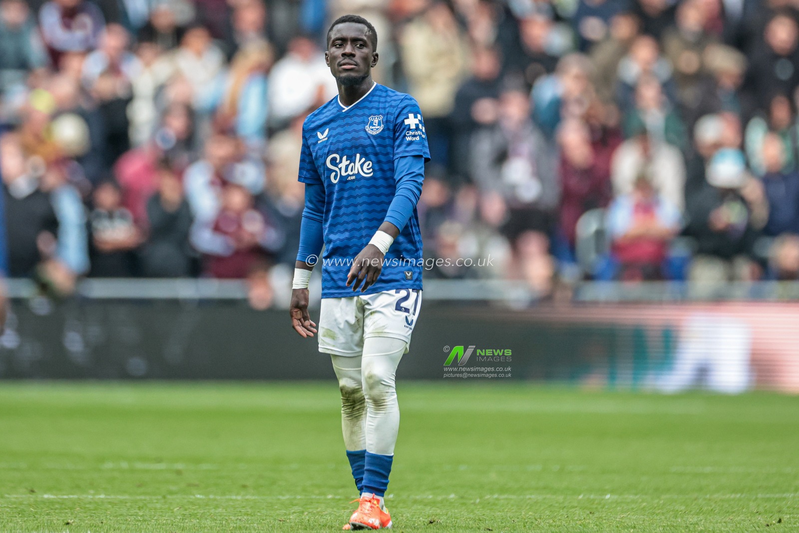 Idrissa Gueye of Everton during the Premier League match Everton vs Aston Villa at Hill Dickinson Stadium, Liverpool, United Kingdom, 13th September 2025

(Photo by Mark Cosgrove/News Images)
