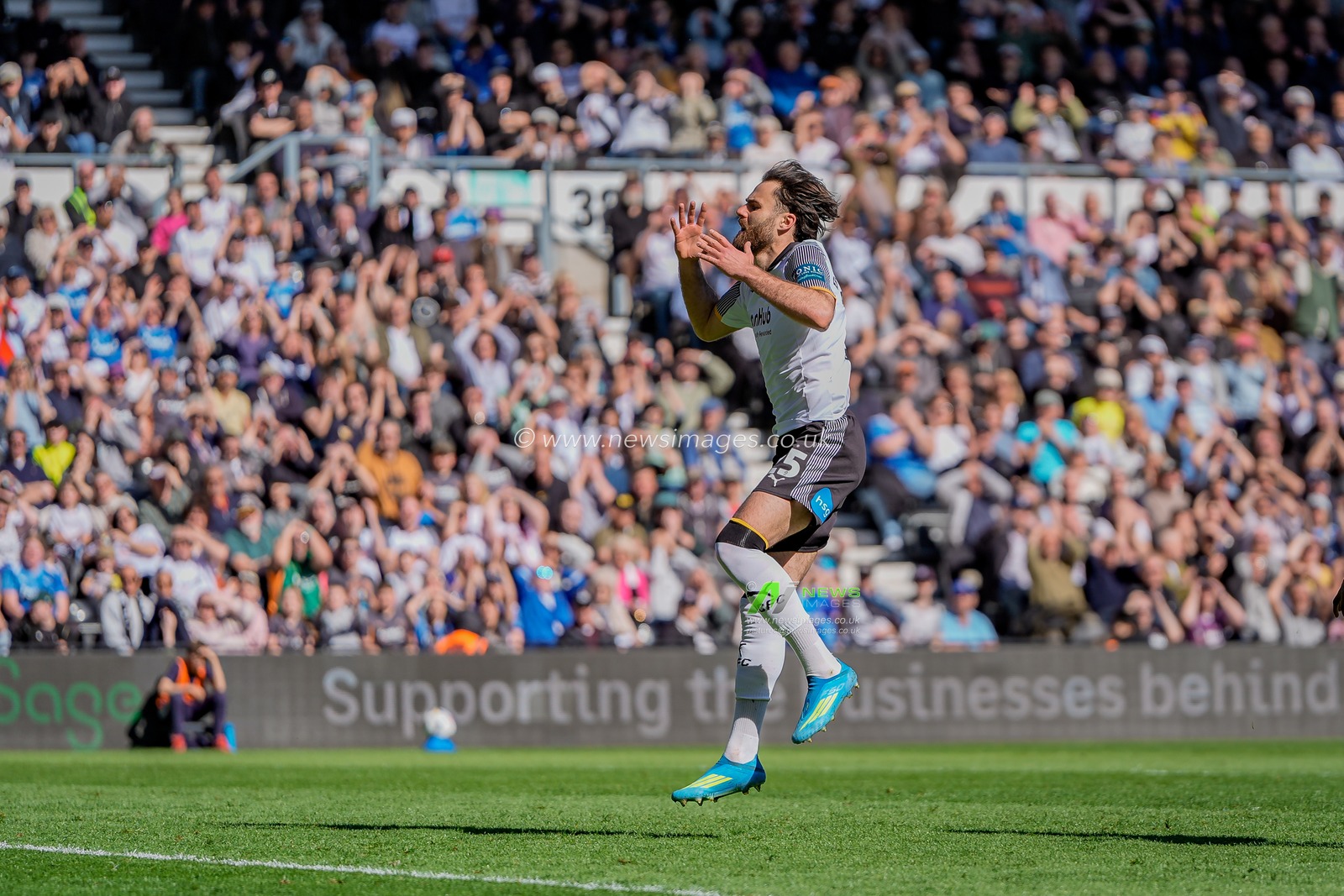 during the Sky Bet Championship match Derby County vs Stoke City at Pride Park Stadium, Derby, United Kingdom on 06 April 2026

(Photo by Maynard Manyowa/News Images)