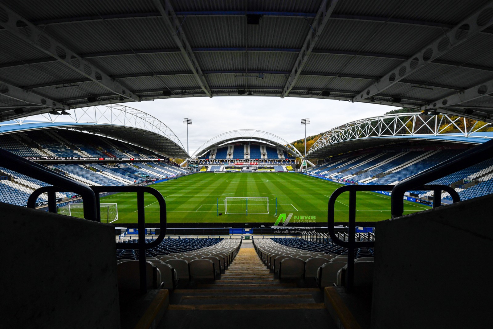 A general view of the John Smith's Stadium, the home of Huddersfield Town