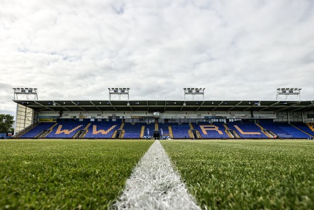 A general view of Halliwell Jones Stadium ahead of the Betfred Super League round 13 match Warrington Wolves vs Hull FC at The Halliwell Jones Stadium, Warrington, United Kingdom on 05 June 2026

(Photo by Alfie Cosgrove/News Images)
