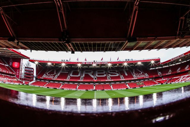 A general view of City Ground ahead of the Premier League match Nottingham Forest vs Crystal Palace at City Ground, Nottingham, United Kingdom, 1st February 2026

(Photo by Alfie Cosgrove/News Images)
