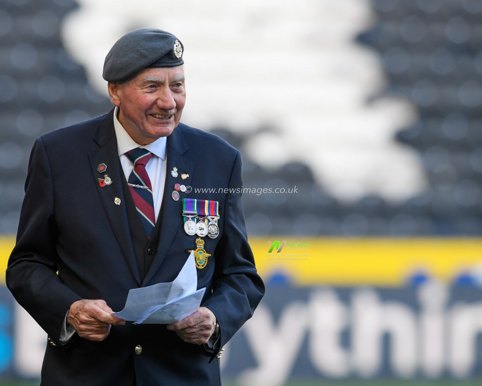 Members of the Royal British Legion in attendance at the game today as Hull City pay respects to the service men and women who have made the ultimate sacrifice as a result of conflict
