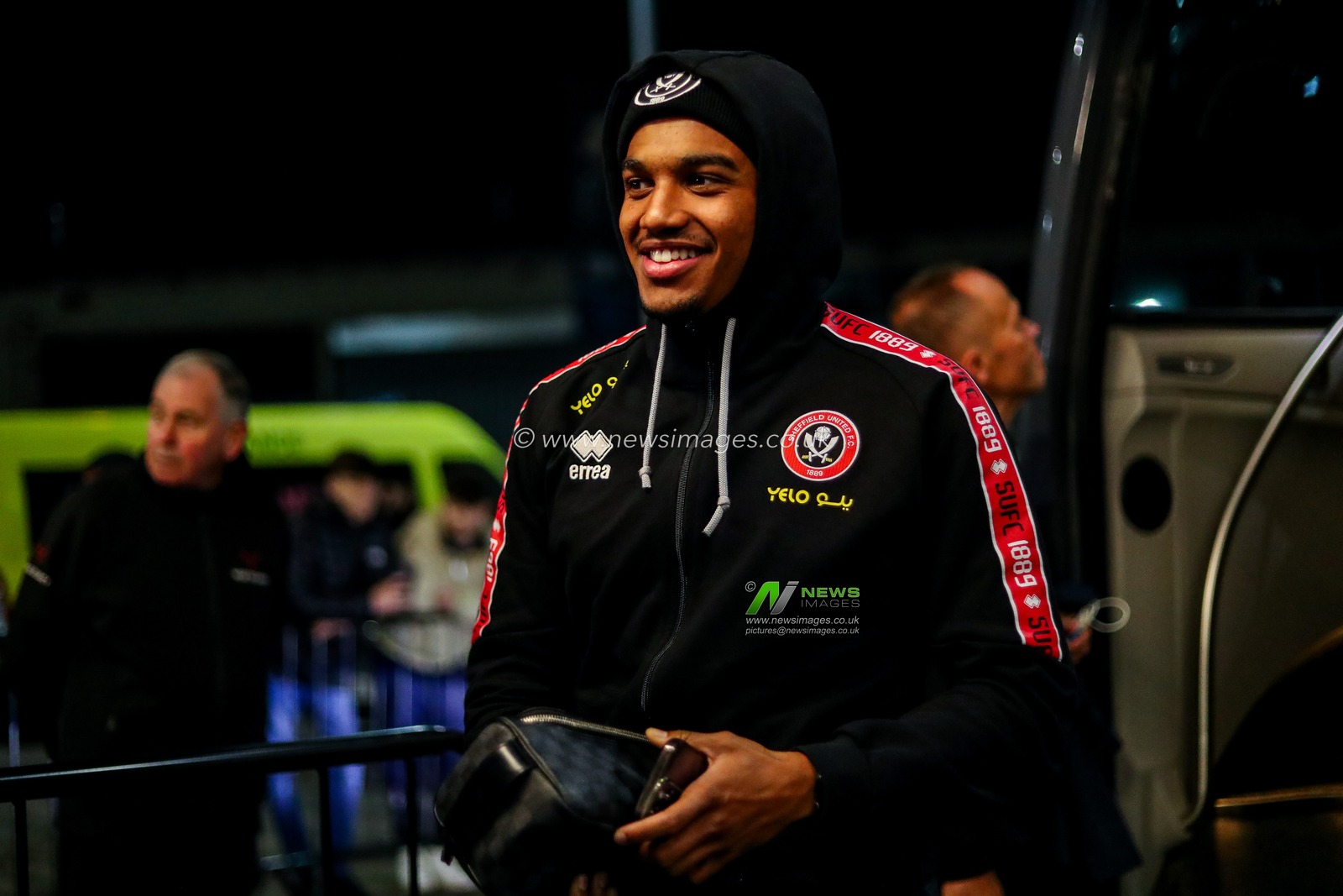 Sam McCallum of Sheffield United arrives at The Den prior to the Sky Bet Championship match Millwall vs Sheffield United at The Den, London, United Kingdom, 11th December 2024

(Photo by Izzy Poles/News Images)