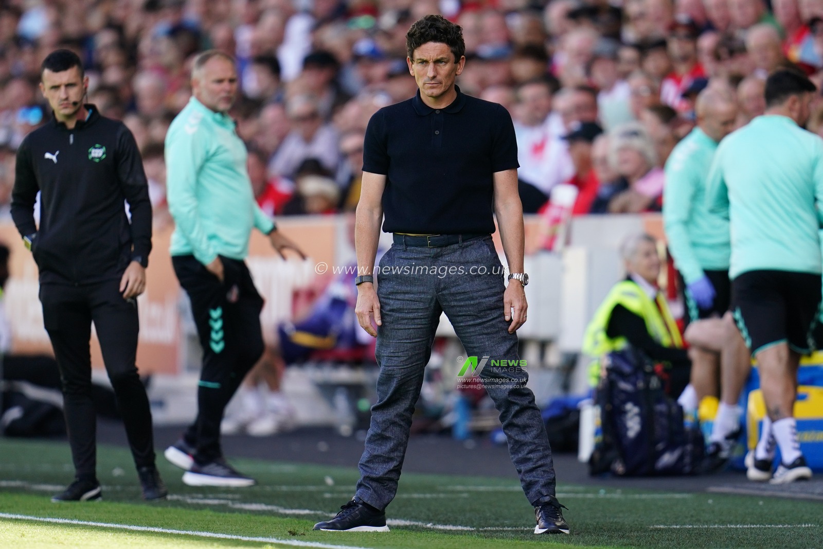 Keith Andrews manager of Brentford during the Premier League match Brentford vs Sunderland at GTECH Community Stadium, London, United Kingdom on 05 September 2026

(Photo by Harvey Murphy/News Images)