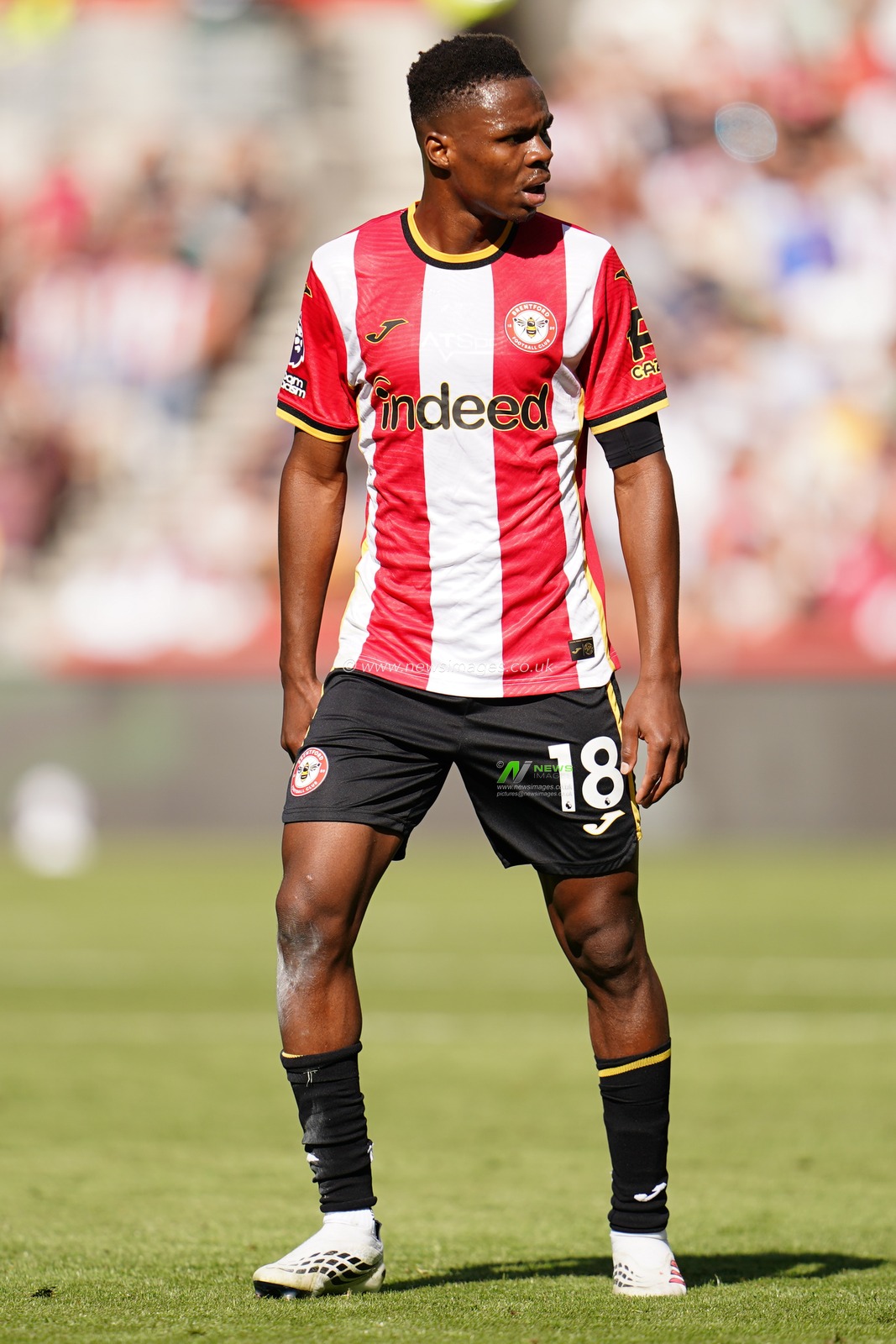 Mamadou Sangaré of Brentford during the Premier League match Brentford vs Sunderland at GTECH Community Stadium, London, United Kingdom on 05 September 2026

(Photo by Harvey Murphy/News Images)