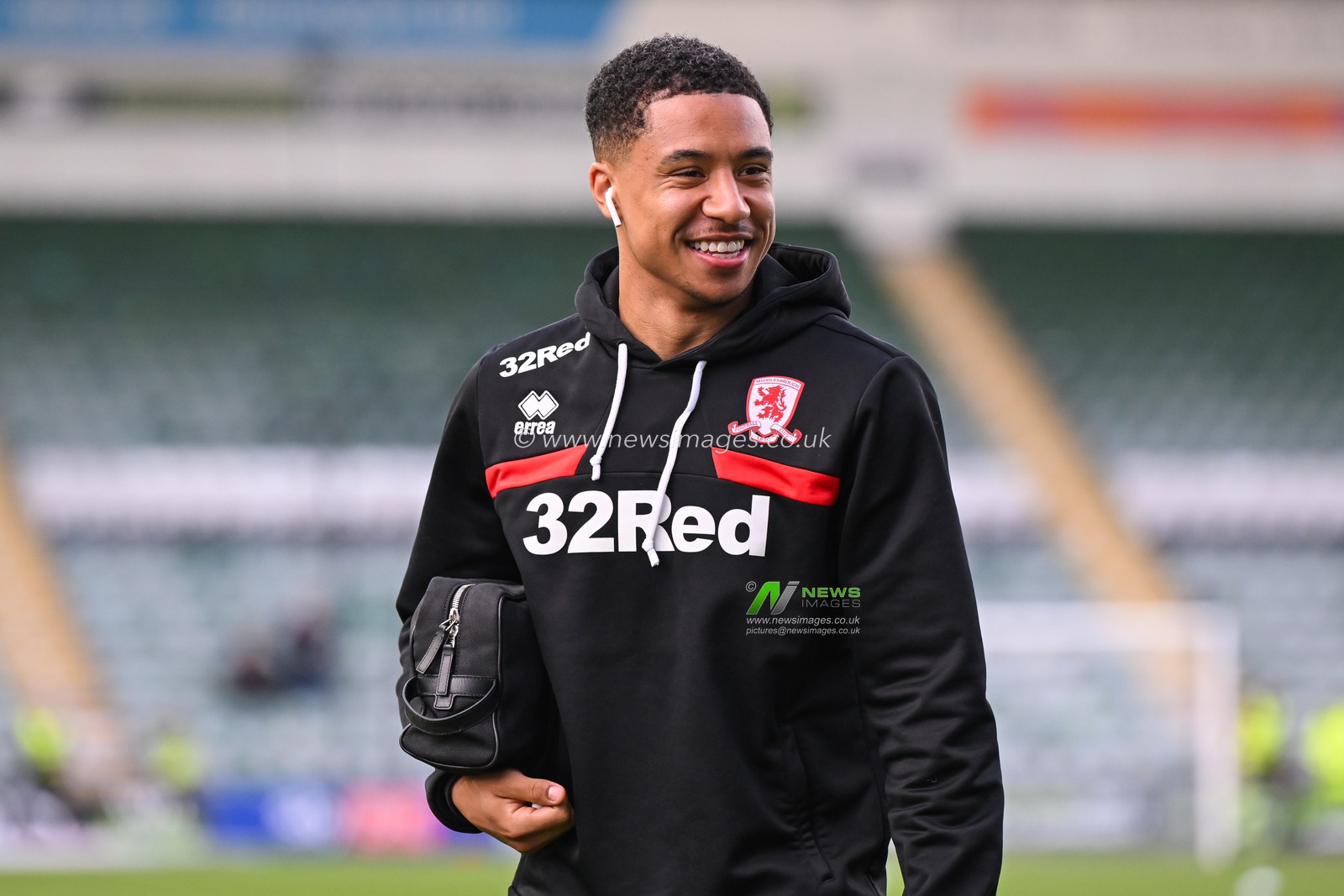 Samuel Silvera #18 of Middlesbrough arrives ahead of the Sky Bet Championship match Plymouth Argyle vs Middlesbrough at Home Park, Plymouth, United Kingdom, 4th November 2023

(Photo by Craig Thomas/News Images)