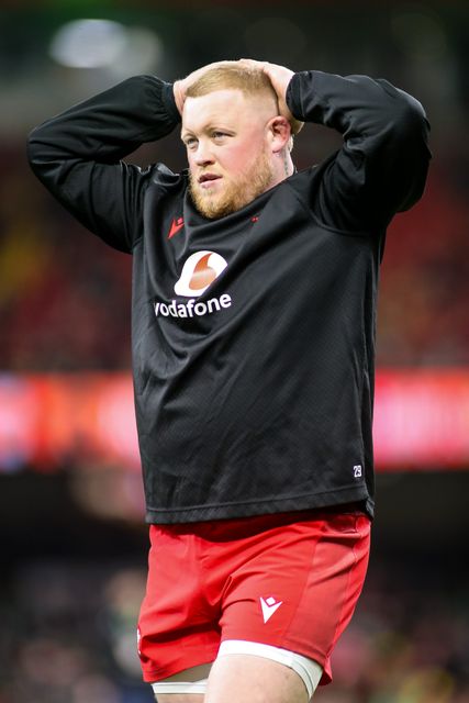 Keiron Assiratti of Wales warms-up ahead of the Quilter Nations Series 2025 match Wales vs New Zealand at Principality Stadium, Cardiff, United Kingdom, 22nd November 2025

(Photo by Andrew Lewis/News Images)

*** GER AUT SUI OUT ***