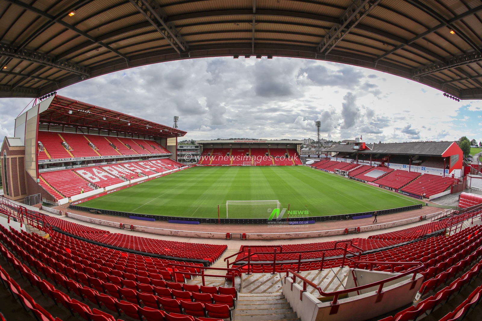 A general view of Oakwell during the Sky Bet League 1 match Barnsley vs Peterborough at Oakwell, Barnsley, United Kingdom, 15th August 2023

(Photo by Alfie Cosgrove/News Images)