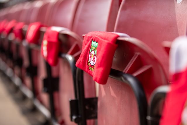 General View ahead of the Sky Bet League 1 match Wrexham vs Stockport County at SToK Cae Ras, Wrexham, United Kingdom, 22nd March 2025

(Photo by Nik Mesney/News Images)