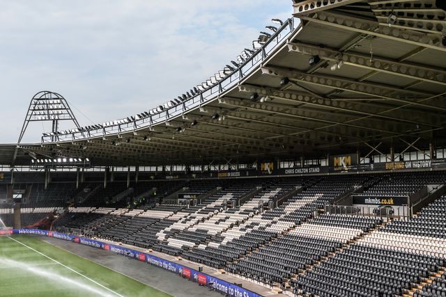 A general view of MKM Stadium ahead of theSky Bet Championship Play-Offs Semi-Final first leg Hull City v Millwall at MKM Stadium, Hull, United Kingdom on 08 May 2026

(Photo by Alfie Cosgrove/News Images)