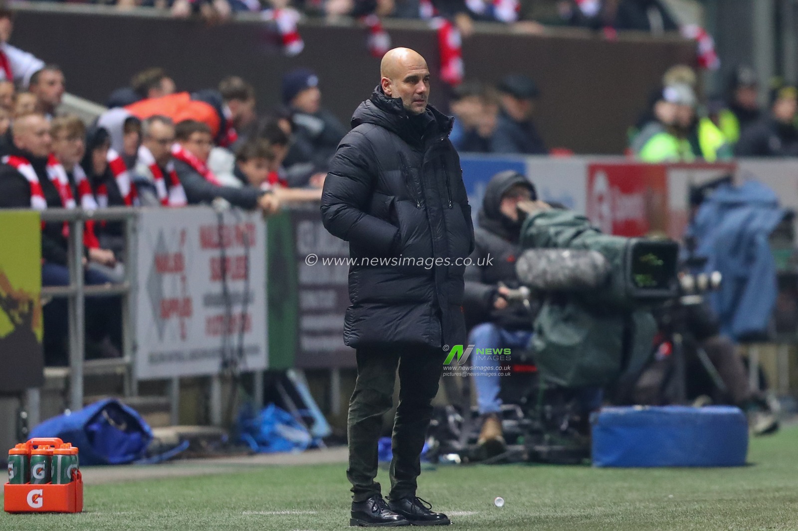 Pep Guardiola manager of Manchester City during the Emirates FA Cup Fifth Round match Bristol City vs Manchester City at Ashton Gate, Bristol, United Kingdom, 28th February 2023

(Photo by Gareth Evans/News Images)