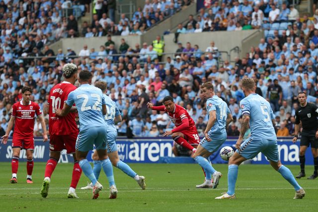 Sky Bet Championship Coventry City v Middlesbrough