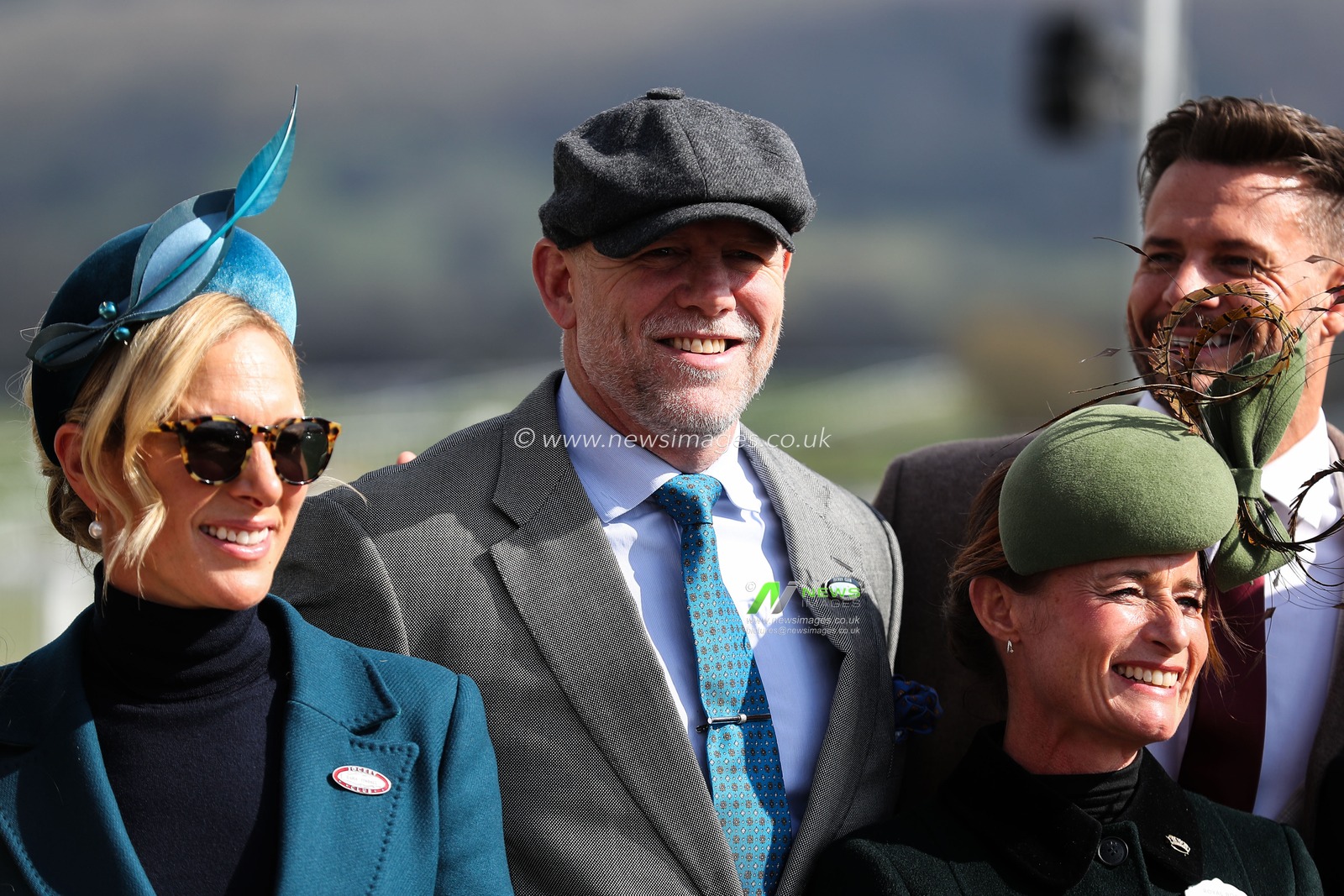 Mike Tindall former Rugby player and Zara Tindall British equestrian and member of the Royal Family arrive ahead of Cheltenham Festival 2025 Gold Cup Day at Cheltenham Racecourse, Cheltenham, United Kingdom, 14th March 2025

(Photo by Gareth Evans/News Images)